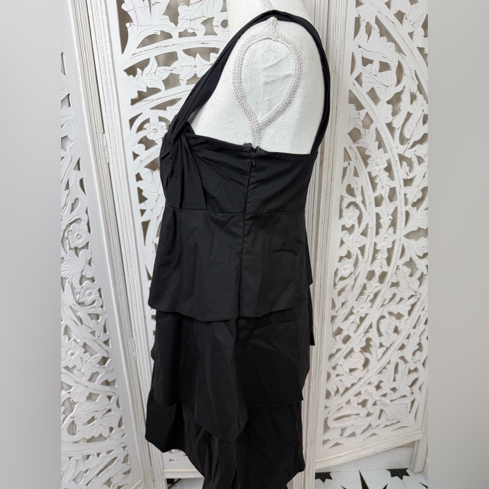 Robert Rodriguez Black One-Shoulder Dress - Picture 4 of 10